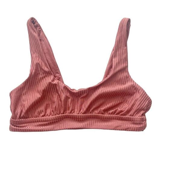 NWT - Vitamin A Sienna Tank - Blush Pink EcoRib Bikini Top - Size XL - Picture 1 of 3